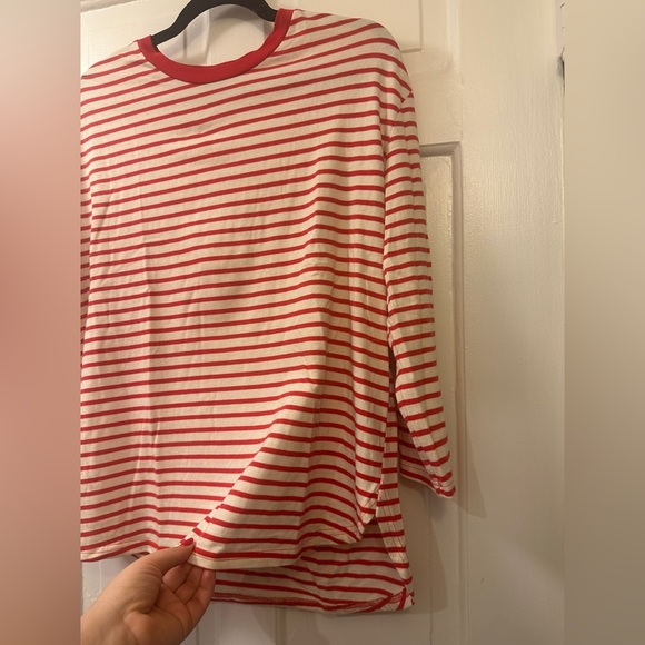 Pomander Place Red and White Striped Top - Picture 3 of 5